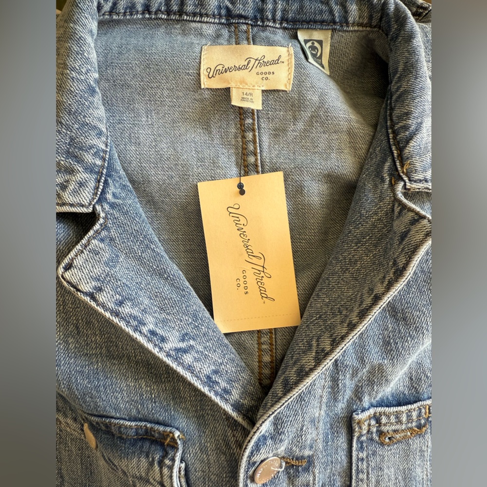 Universal Thread Blue Denim Overalls - Picture 5 of 6